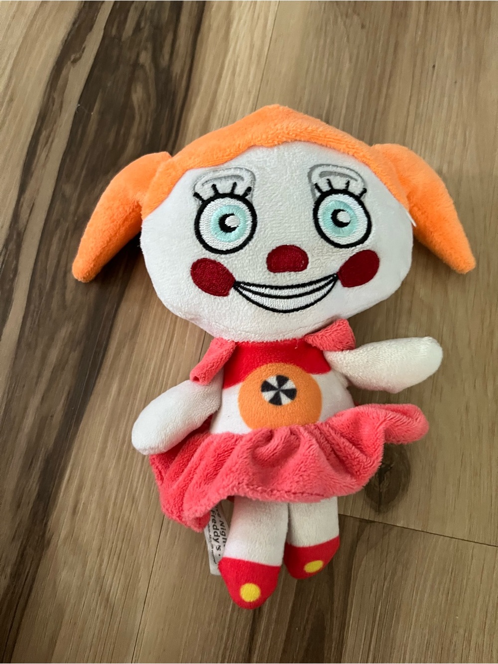 Five Nights at Freddy's Circus Baby Plush Doll Small 6-14 in Washable 2016
